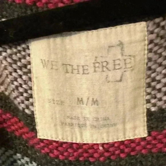 Free people We the free Baja jacket women m - Picture 12 of 12